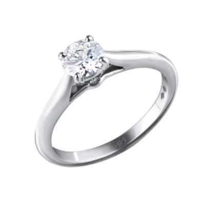 Кольцо Cartier Solitaire 0,70 ct F/VS1 Platinum (SIZE 47)