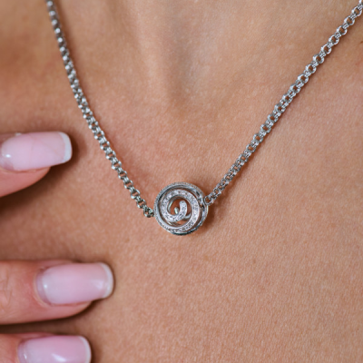 Подвеска Breguet Diamonds & White Gold