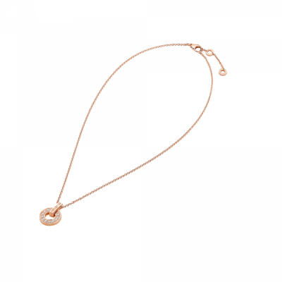 Подвеска Bvlgari  Rose Gold & Diamonds