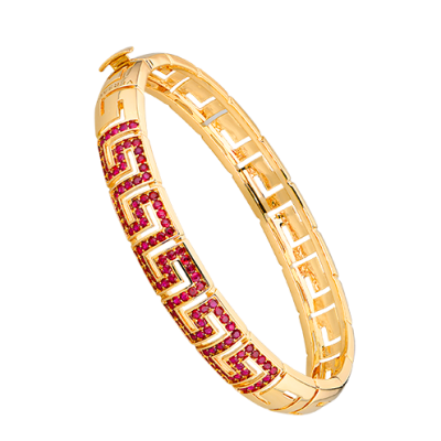 Комплект Versace Greca Red Rubies