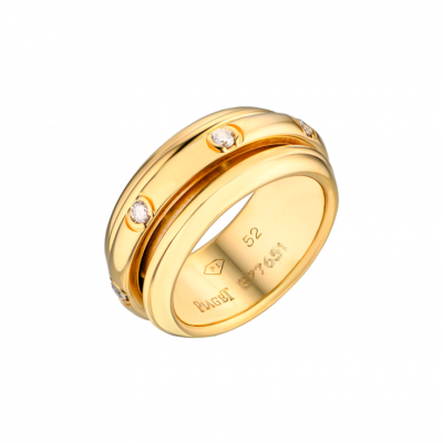 Кольцо Piaget Posession 7 Diamonds & Yellow Gold