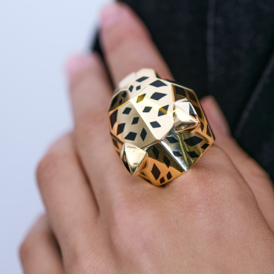Кольцо Cartier Panthère de Yellow Gold