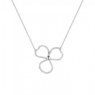 Подвеска Tiffany & Co Paper Flowers Diamond Open Flower