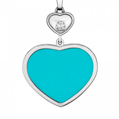 Подвеска Chopard Happy Hearts Turquoise