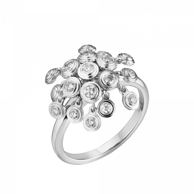 Кольцо Cartier White Gold Diamant Legers