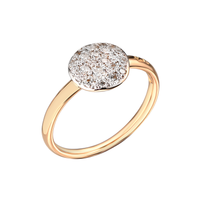 Кольцо Pomellato Sabbia Rose Gold & Diamond