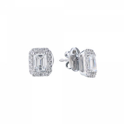 Пусеты Mercury Classic 1.01 ct E/VS1 - 1.01 ct E/VS2 Diamonds