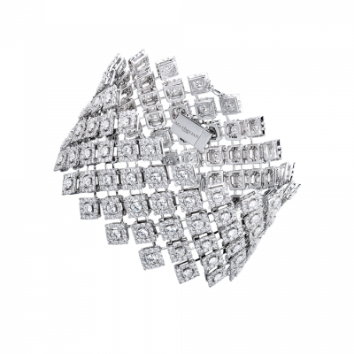 Браслет Maximilian Piece Unique 19,72 ct. Round Diamonds & White Gold