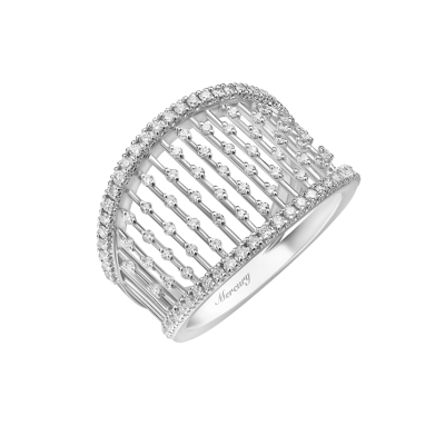 Кольцо Mercury Miss Russia White Gold & Diamonds