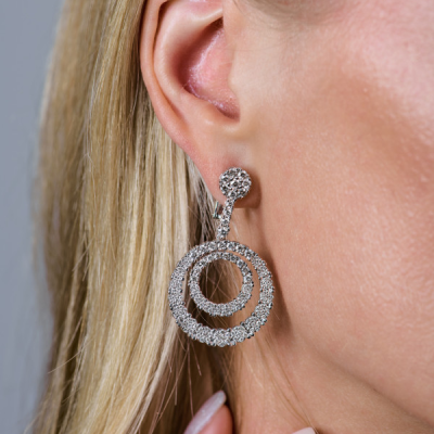 Серьги Ralfdiamonds 3.50 сt Round Cut Diamonds
