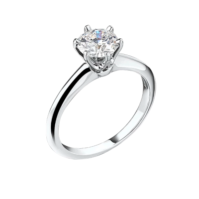 Кольцо Tiffany & Co Round Brilliant 0,70 ct I/VVS1 Platinum