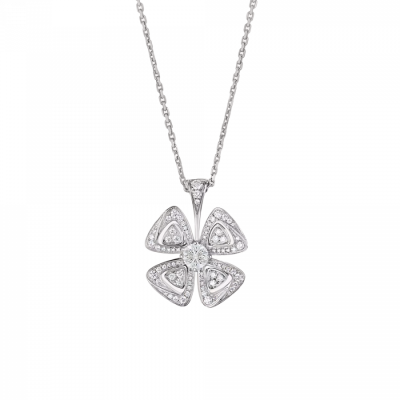 Подвеска Bvlgari Fiorever White Gold & Diamonds