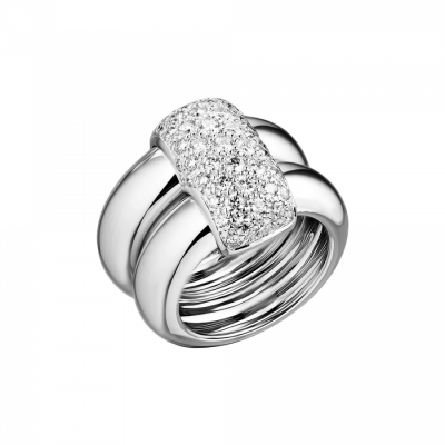 Кольцо Chaumet Duo Collection White Gold & Diamonds