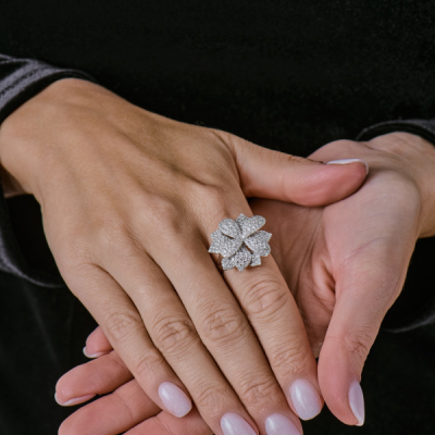 Кольцо No name 1,82 ct Round Cut Diamonds & White Gold
