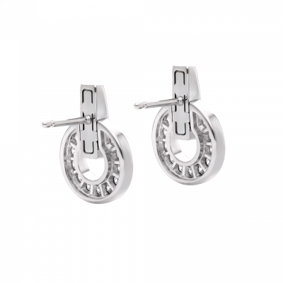 Серьги Bvlgari  White Gold & Diamonds