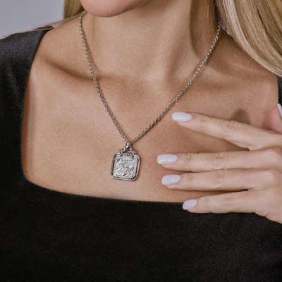 Подвеска Carrera y Carrera Angelitos Cherub White Gold