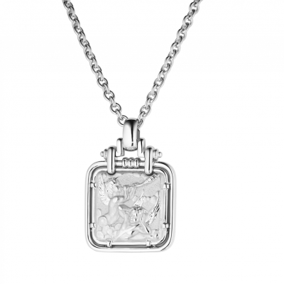 Подвеска Carrera y Carrera Angelitos Cherub White Gold