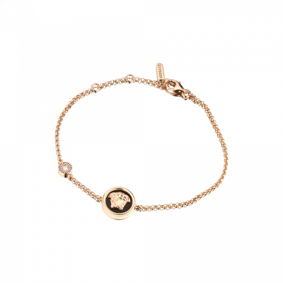 Браслет Versace Medusa Diamond & Rose Gold Soft Charm Bracelet