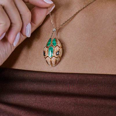 Подвеска No name в стиле Bvlgari Serpenti Seduttori