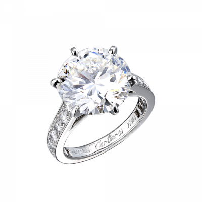 Кольцо Cartier SOLITAIRE 1895 RING 8,02 CT I/VVS2 (SIZE 55)