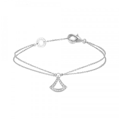 Браслет Bvlgari Diva's Dream White Gold & Diamonds (Size M-L)