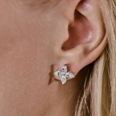Пусеты Tiffany & Co Victoria Large Earrings