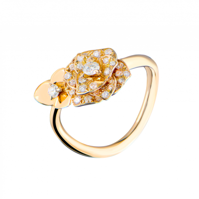 Кольцо Piaget Rose Yellow Gold & Diamonds