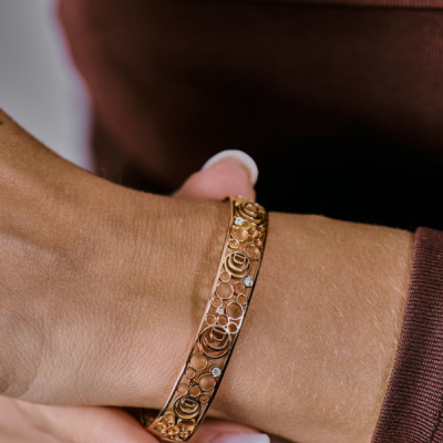 Браслет Damiani ssima Rose Gold Diamonds