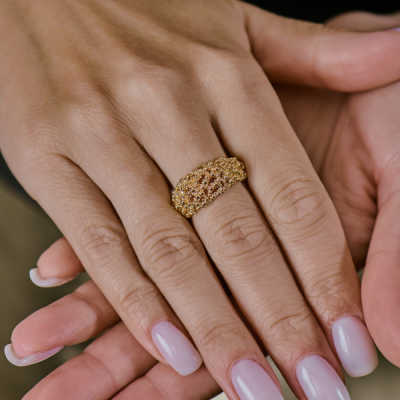 Кольцо Gilbert Albert Boucles D'Oreilles Yellow Gold