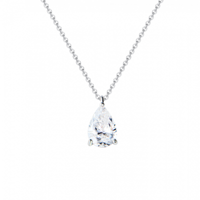 Подвеска Graff 1,54 сt D/VS2 Pear Cut Diamond & White Gold