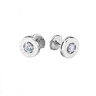 Пусеты Bvlgari - Logo Stud Earrings