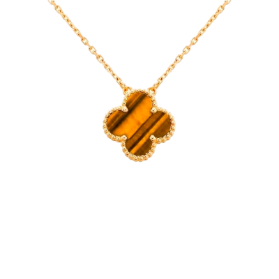 Подвеска Van Cleef & Arpels Vintage Alhambra Tiger Eye