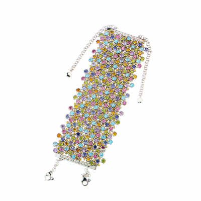 Браслет Pasquale Bruni Prato Fiorito Multigemstone White Gold