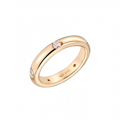 Кольцо Adolfo Courrier Pop1 Cioccolate Rose Gold & Brown Diamonds