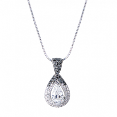 Подвеска No name 2,20 ct F/SI1 Pear Cut Diamond