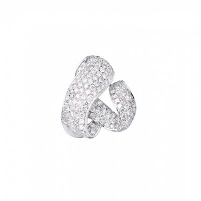 Кольцо No name 3,60 ct Round cut Diamonds & White Gold