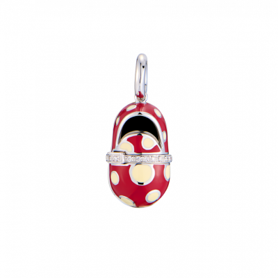 Кулон Aaron Basha Polka Dot Loafer Charm