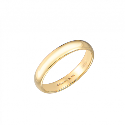 Кольцо Tiffany & Co Forever Yellow Gold Wedding Band 4 мм (Size 67)