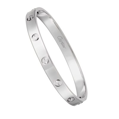 Браслет Cartier Love Classic Model White Gold (SIZE 20)