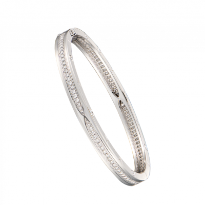 Браслет Bvlgari B.Zero1 Classic White Gold Diamonds