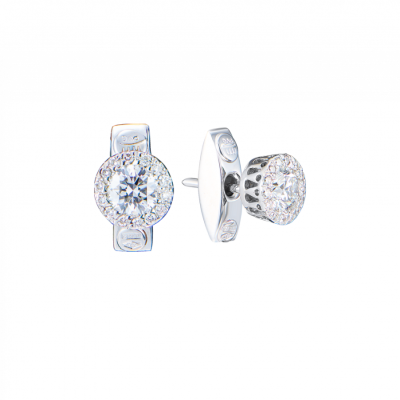 Пусеты No name 0,40 ct G/VVS2 - 0,40 ct G/VVS2 Round Cut Diamonds