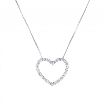 Подвеска Tiffany & Co Diamond Heart Platinum