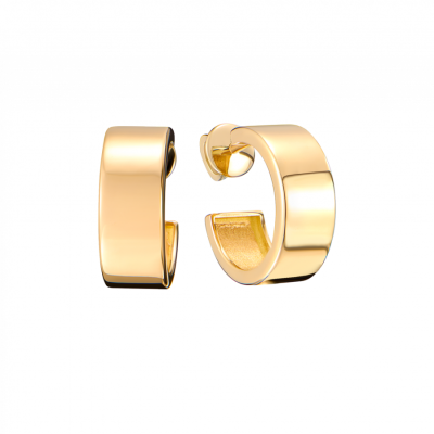 Серьги No name Yellow Gold Hoop