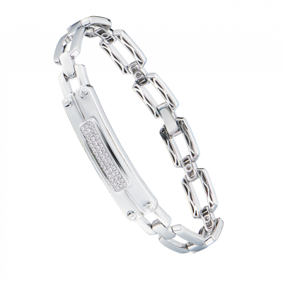 Браслет No name White Gold & Diamonds