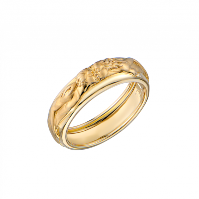 Кольцо Carrera y Carrera Promesa Clasicos Yellow Gold