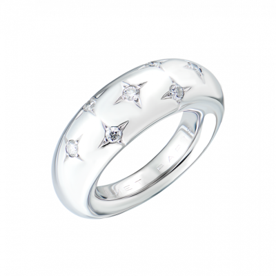 Кольцо Chaumet Vintage Anneau Diamonds & White Gold