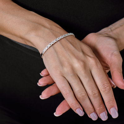 Браслет MIUZ Diamonds 1,08 ct Diamonds & White Gold