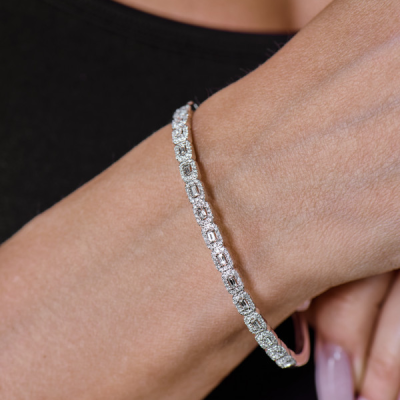Браслет MIUZ Diamonds 1,08 ct Diamonds & White Gold