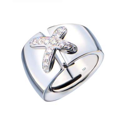 Кольцо Chaumet Liens White Gold Diamonds