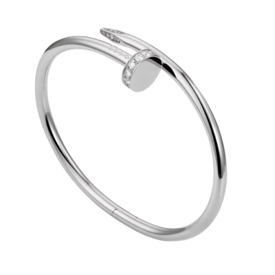 Браслет Cartier Juste In Clou White Gold Diamonds (SIZE 18)